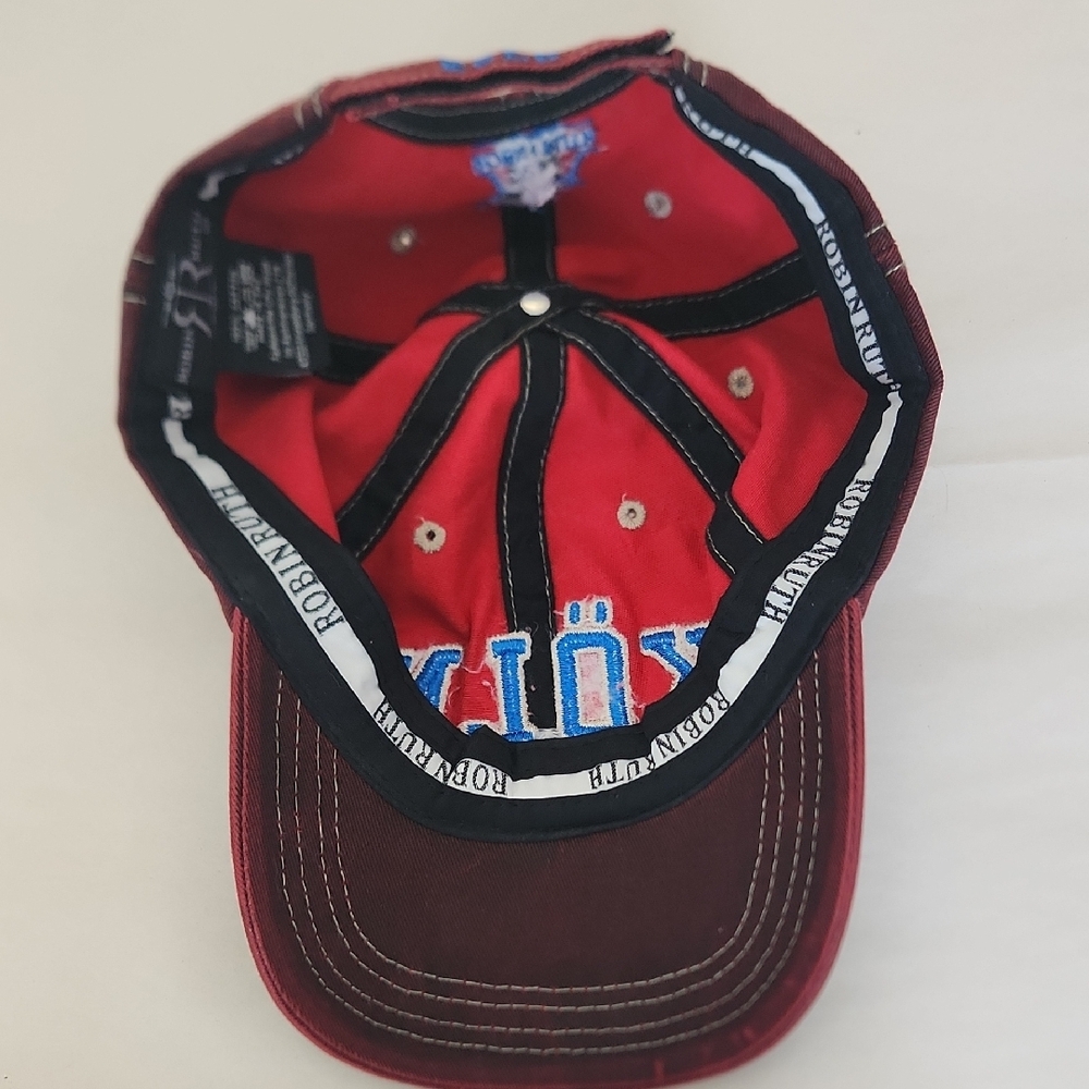 Robin Ruth Burgandy Red Cap - Picture 2 of 5